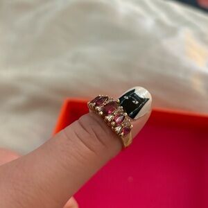 Beautiful ruby gem ring